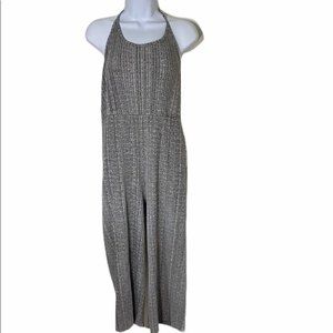 Urban Outfitters Gray Halter Neck Jumpsuit